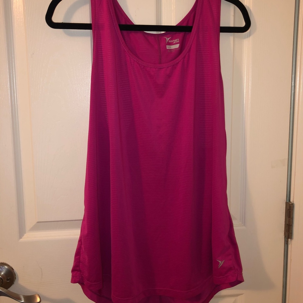 Old Navy Active Wear Pink Top